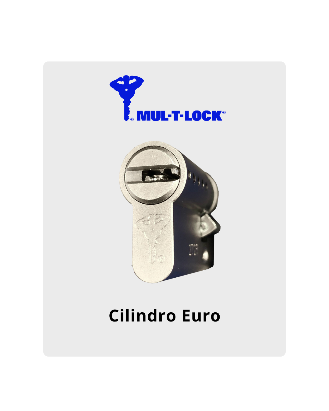 Cilindro Euro Mul-T-Lock