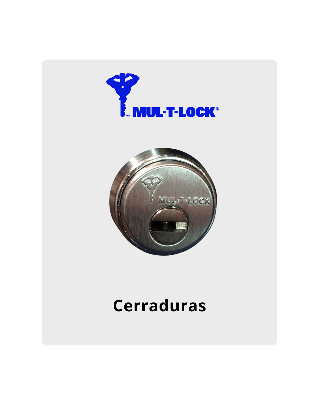 Cerraduras Mul-T-Lock